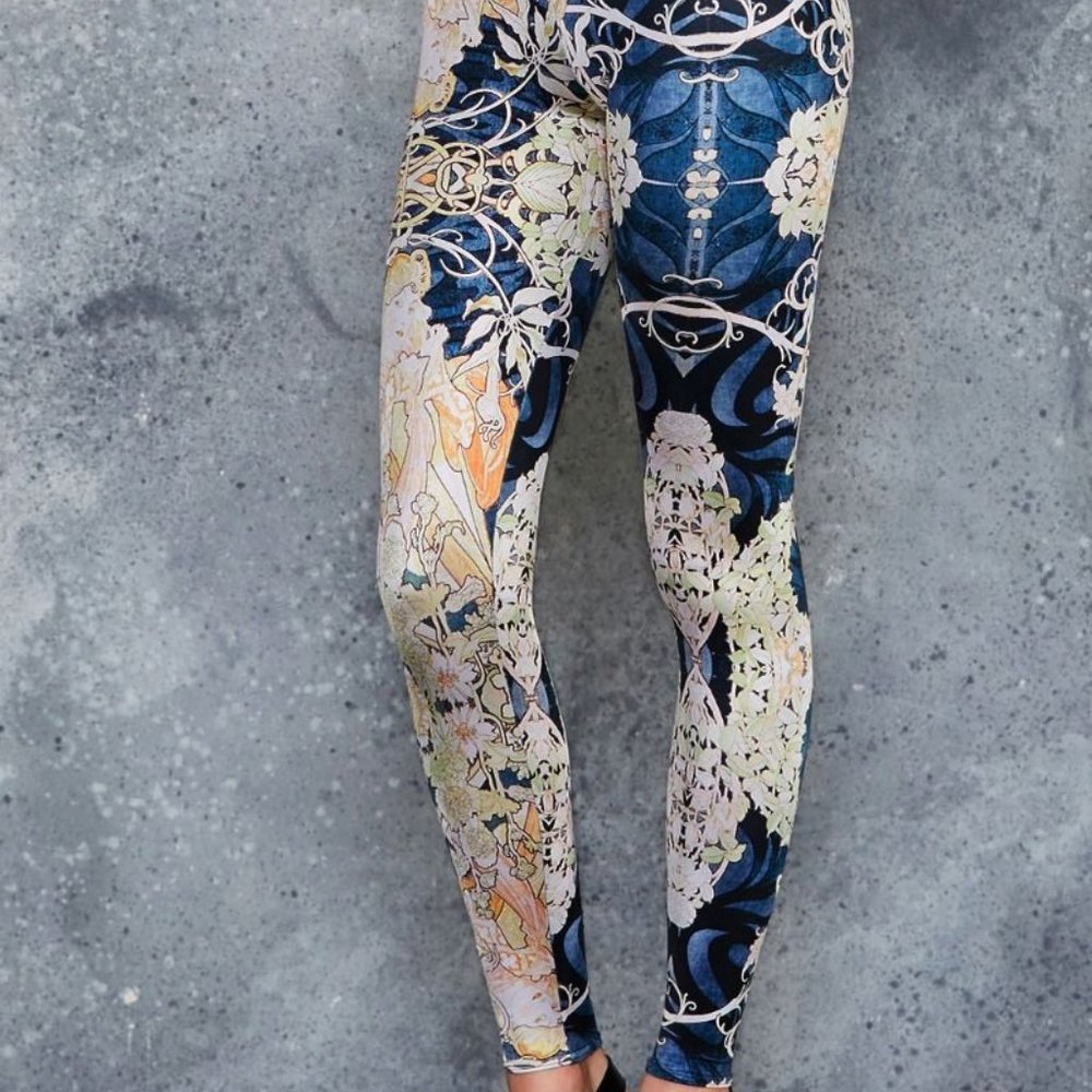 Blackmilk Mucha Black leggings